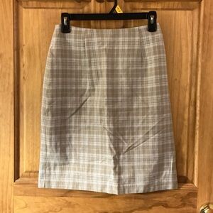 Carol Wren Vintage Plaid Pencil Skirt Size 8